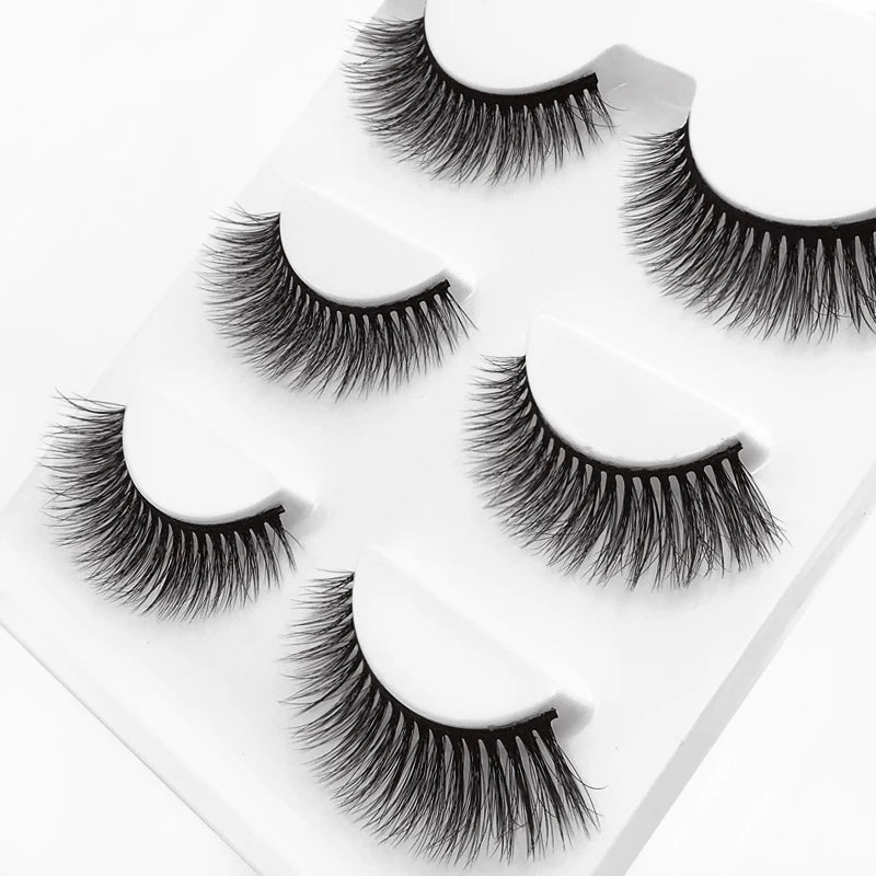 3 pairs False Eyelashes