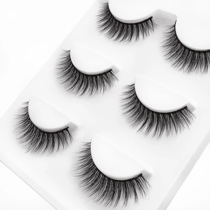 3 pairs False Eyelashes