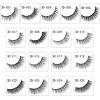 3 pairs False Eyelashes