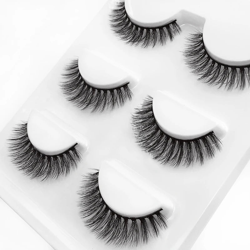 3 pairs False Eyelashes