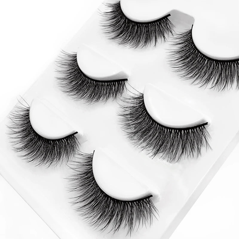 3 pairs False Eyelashes