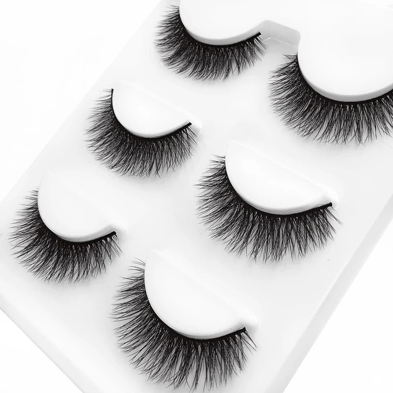 3 pairs False Eyelashes