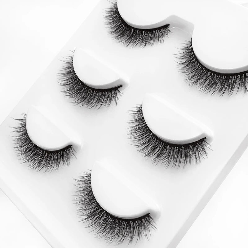 3 pairs False Eyelashes