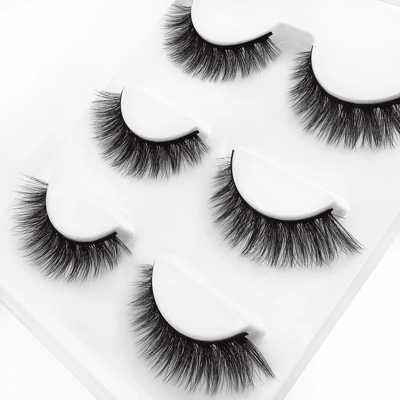 3 pairs False Eyelashes