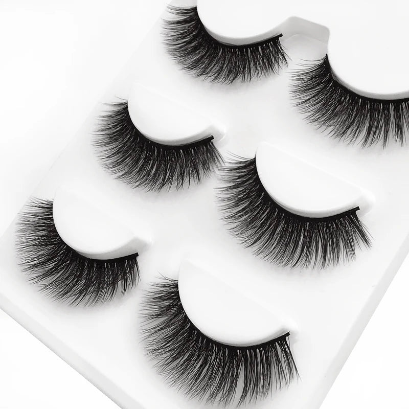 3 pairs False Eyelashes