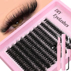 200 Pcs Extensions Eyelash Clusters Kit
