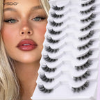 Half Lashes Cat Eyelashes