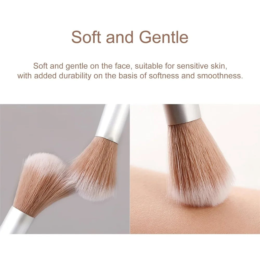 Fluffy Makeup Brushes (10-Piece)