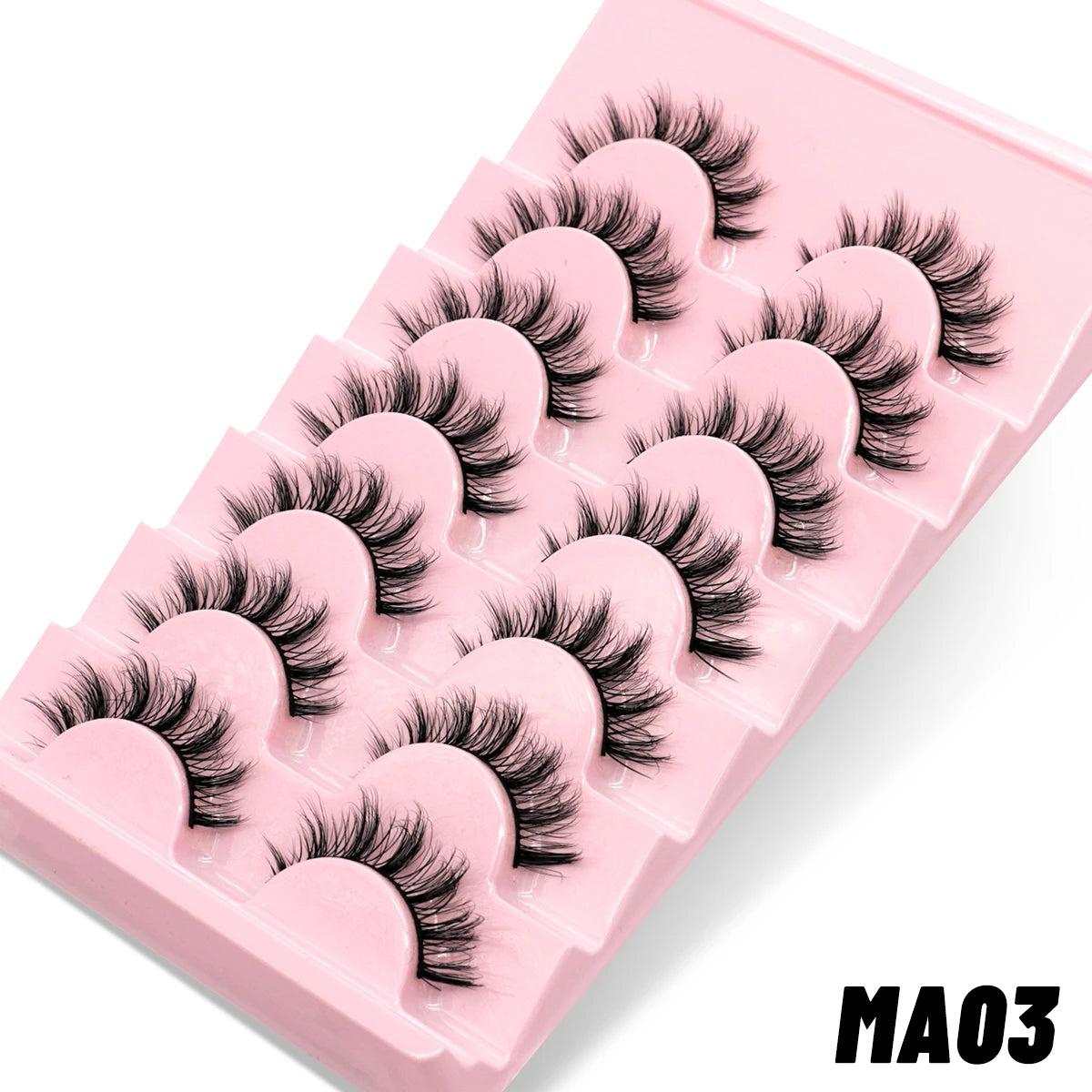 Natural False Eyelashes (5/10 Pairs)