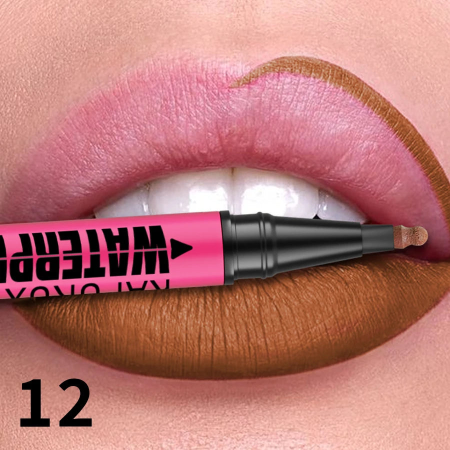 Waterproof Liquid Matte Lipliner Pencil