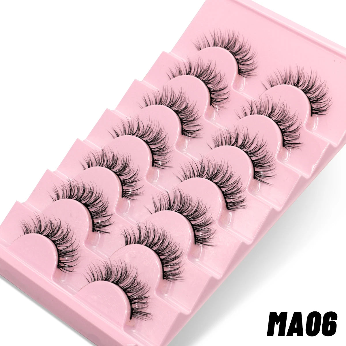 Natural False Eyelashes (5/10 Pairs)