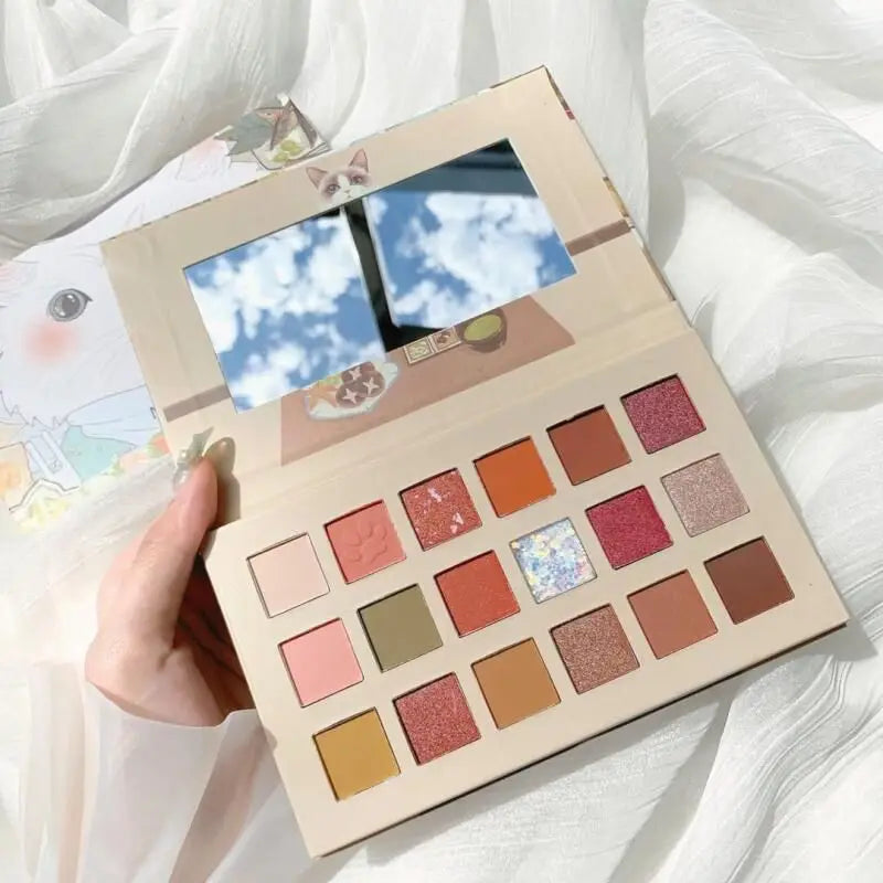 18 Color Cat Eyeshadow Palette