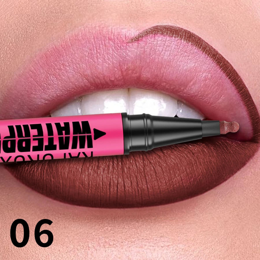 Waterproof Liquid Matte Lipliner Pencil