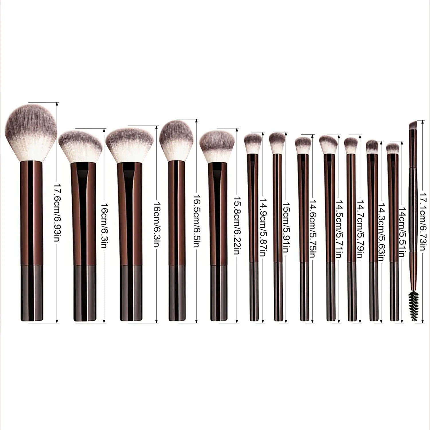 13PCS Makeup Brush Set  (13PCS )