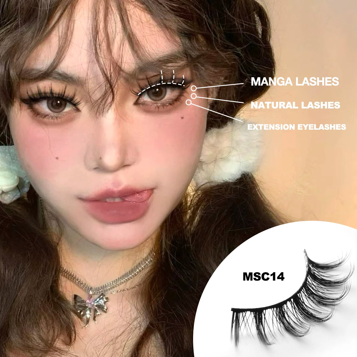 Natural False Eyelashes (5/10 Pairs)