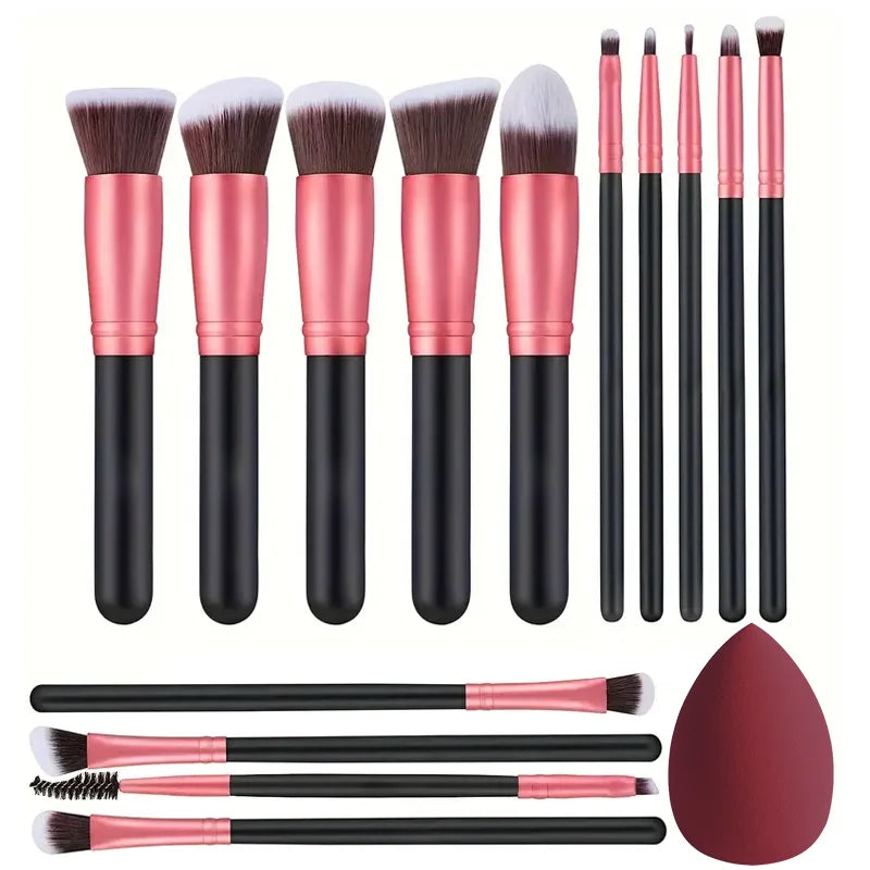 Makeup Brushes Set ( 14PCS )