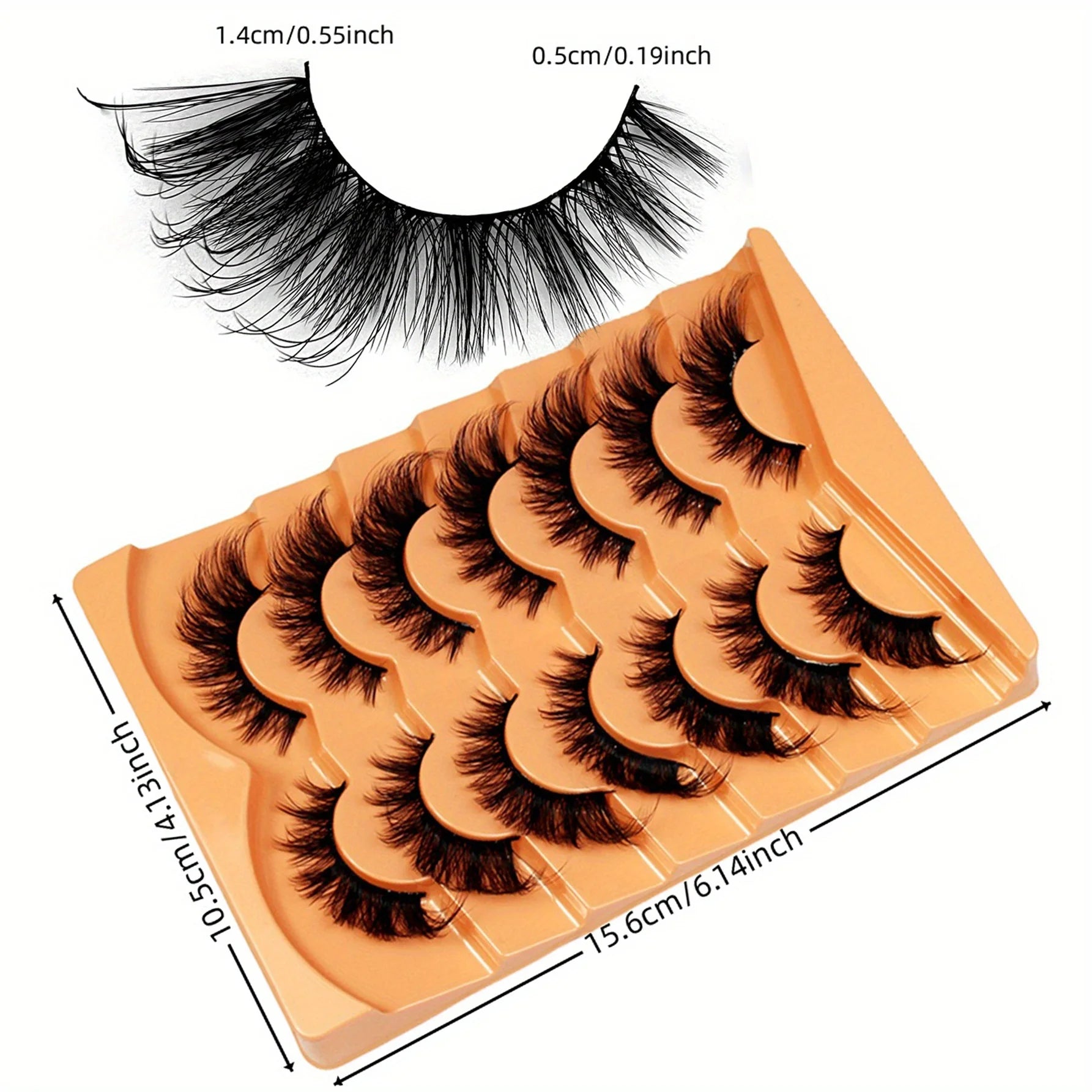 Cat Eye Lashes (21Pairs)
