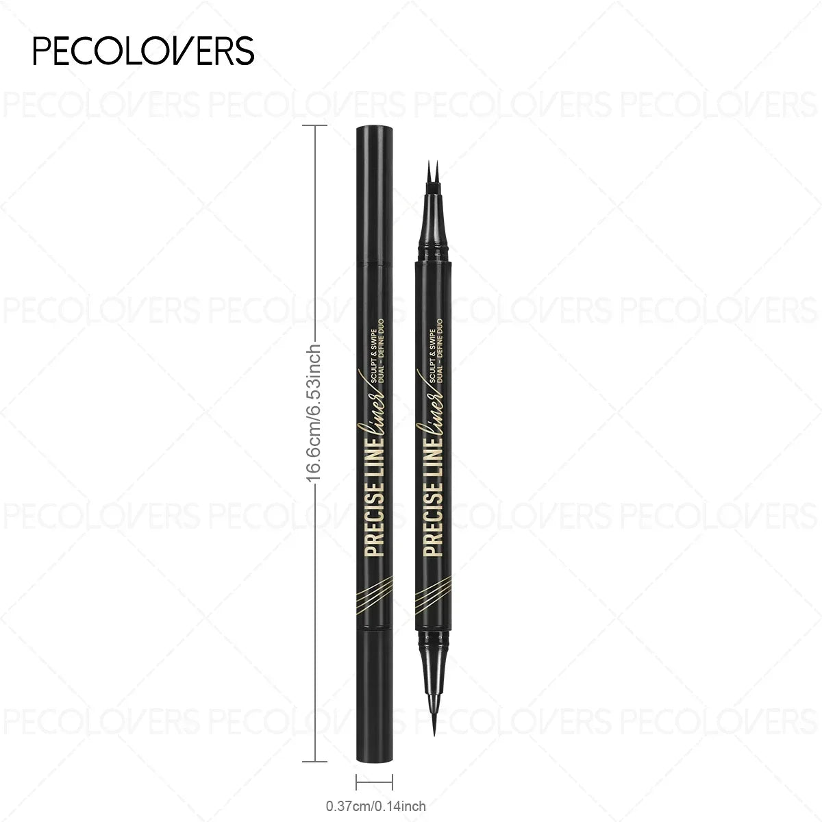 Double-Ended Waterproof Eyebrow Pencil