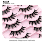 Natural False Eyelashes (5/10 Pairs)