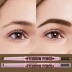 2 in 1 Waterproof Eyebrow Pencil