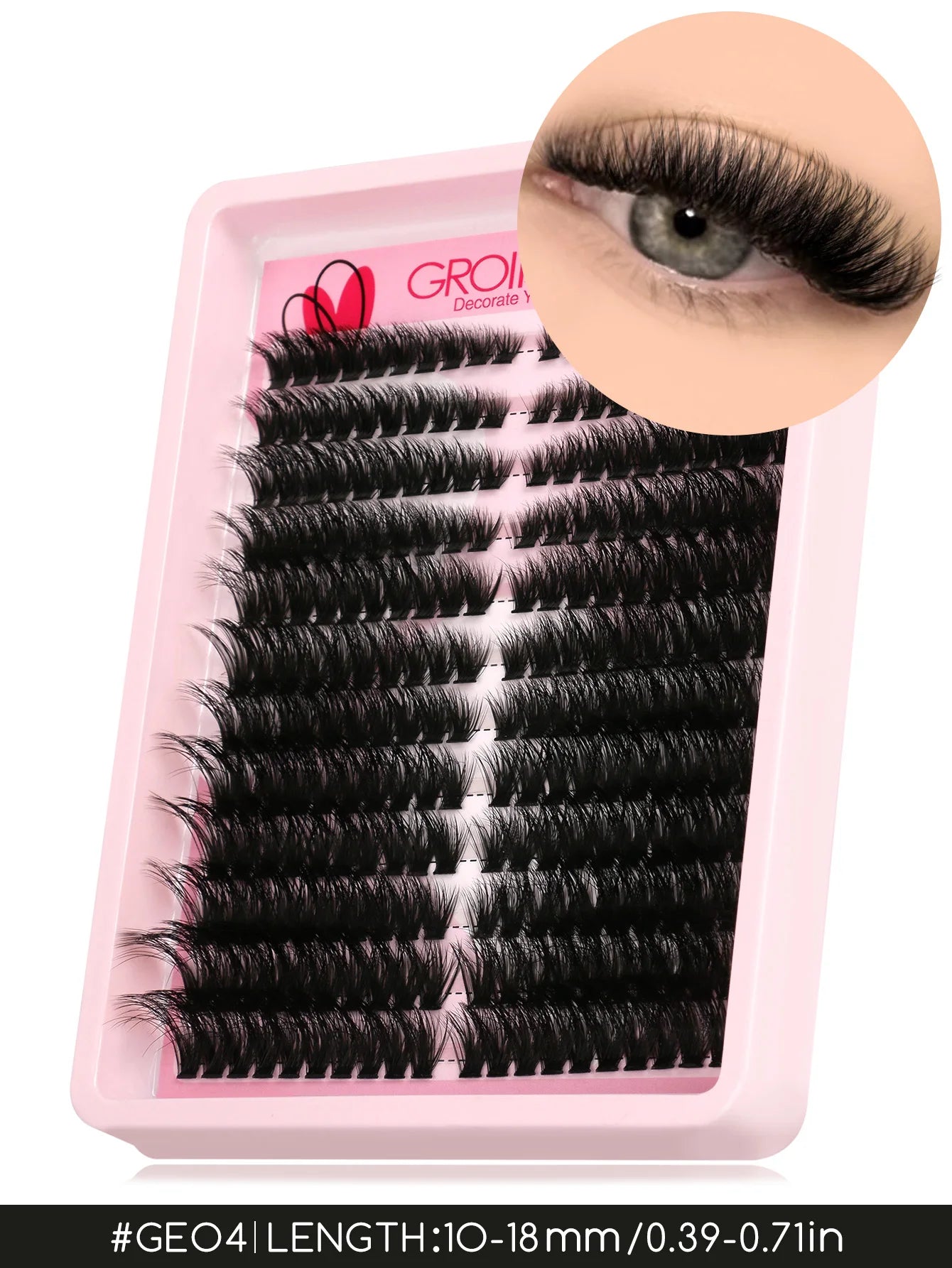 Cat Eyelashes Wispy Individual Lashes Extensions