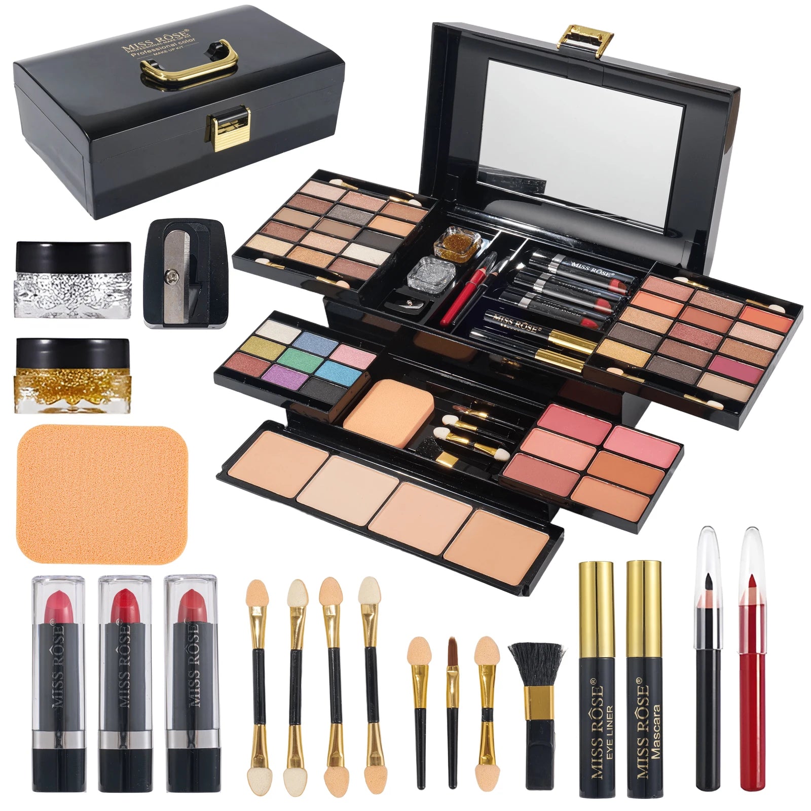 Professional Makeup Kit (58 Colors)