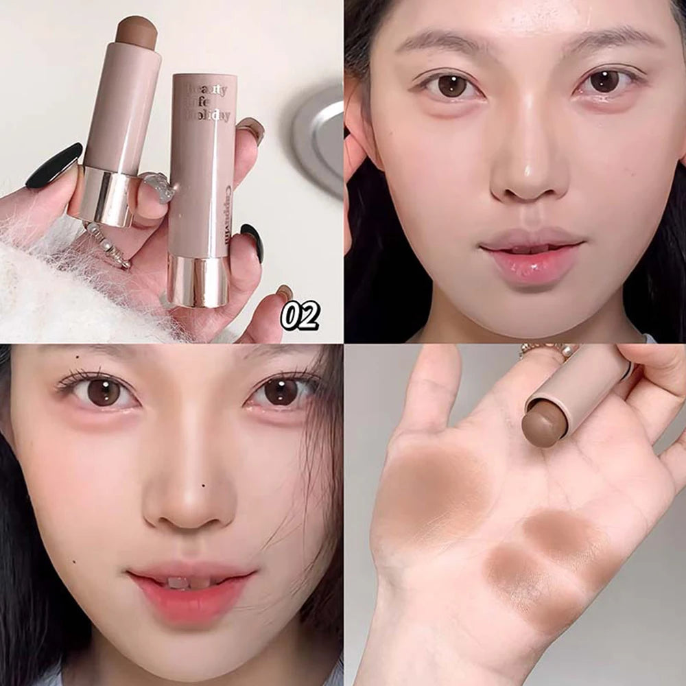 Three-dimensional Contour Stick Natural Matte