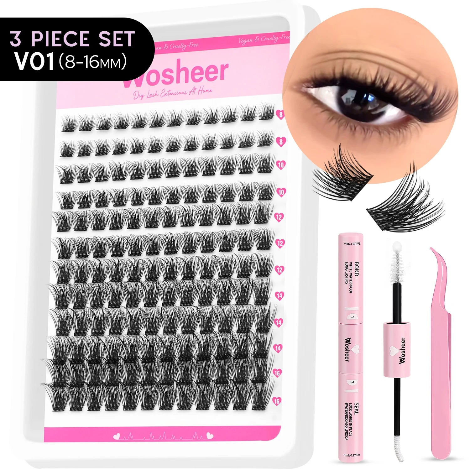 Lash Clusters Kit
