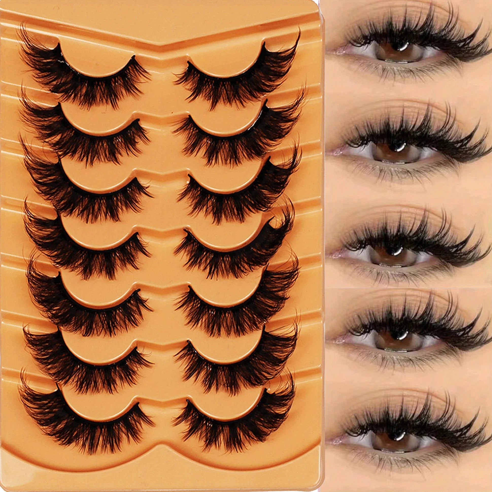 Cat Eye Lashes (21Pairs)