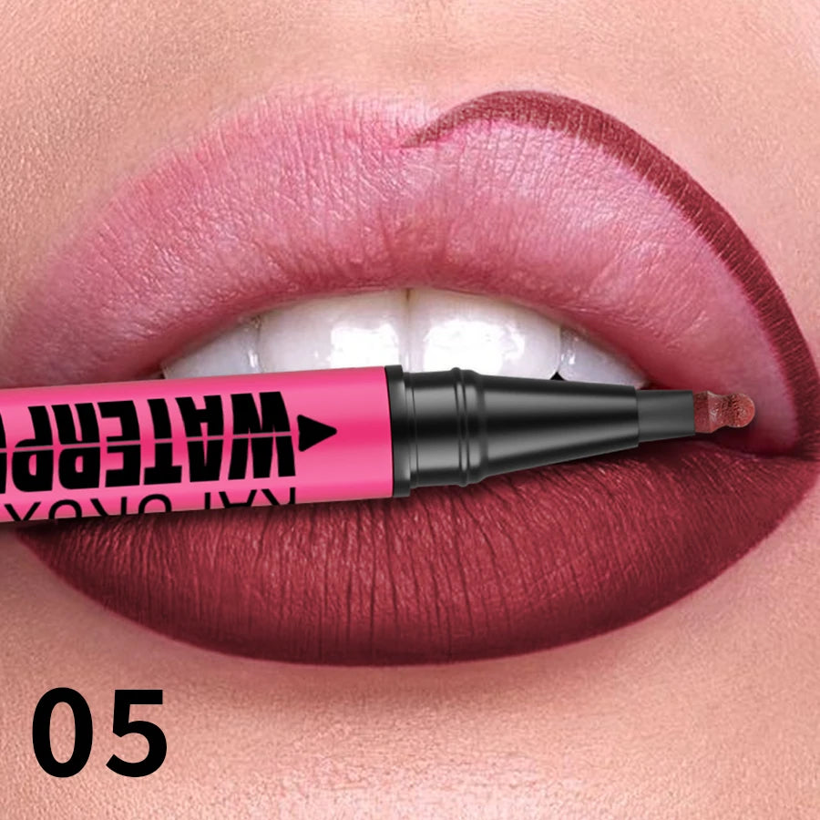 Waterproof Liquid Matte Lipliner Pencil