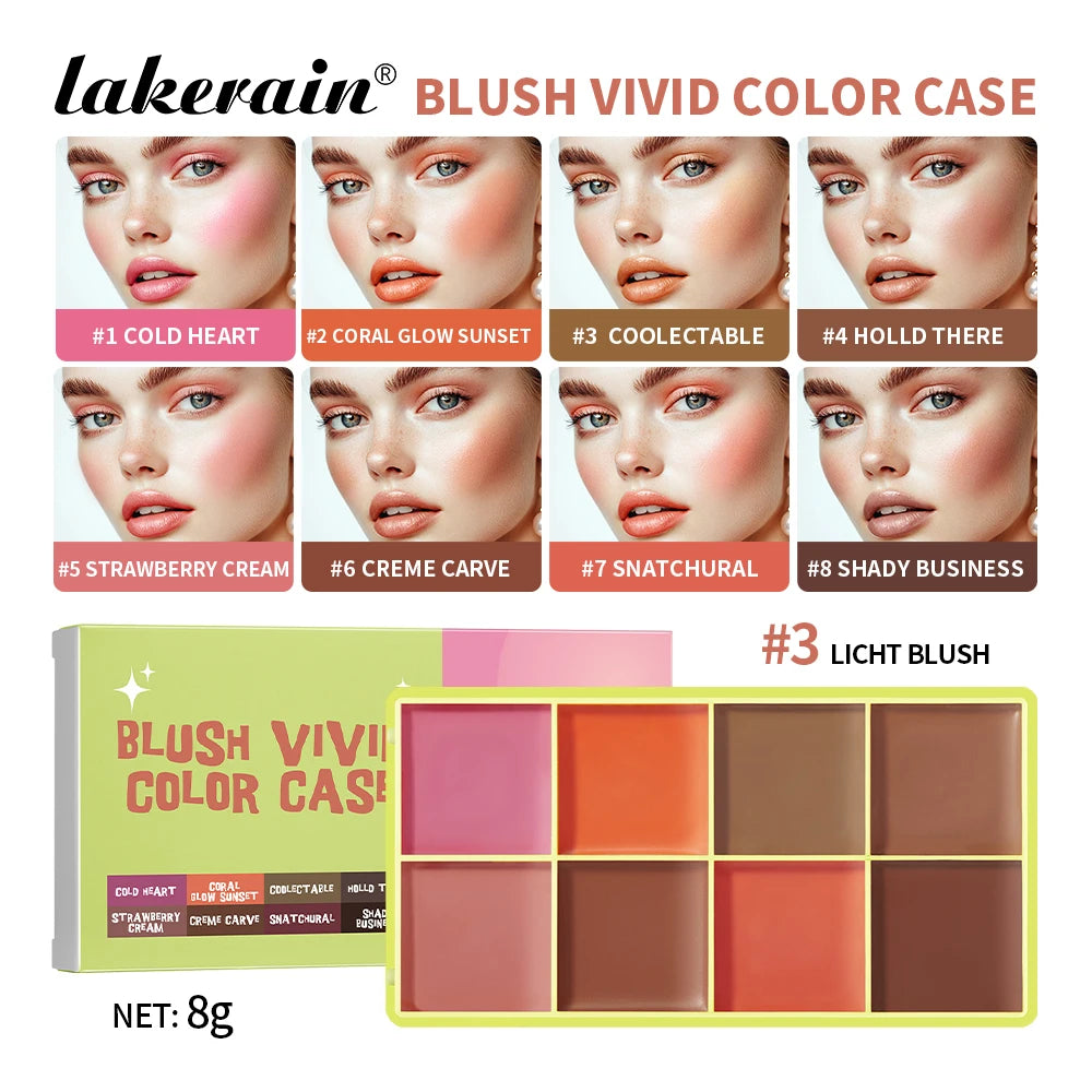 Blush Highlighter (8 Colors)