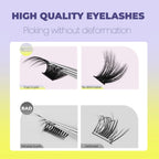 Cat Eyelashes Wispy Individual Lashes Extensions