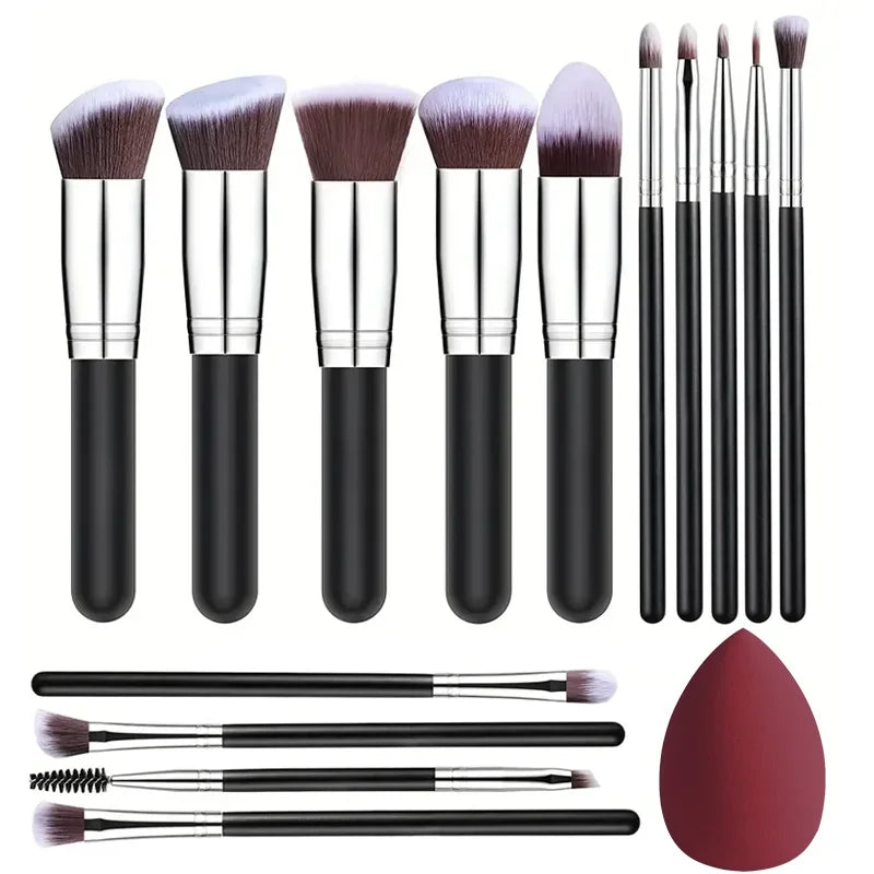 Makeup Brushes Set ( 14PCS )
