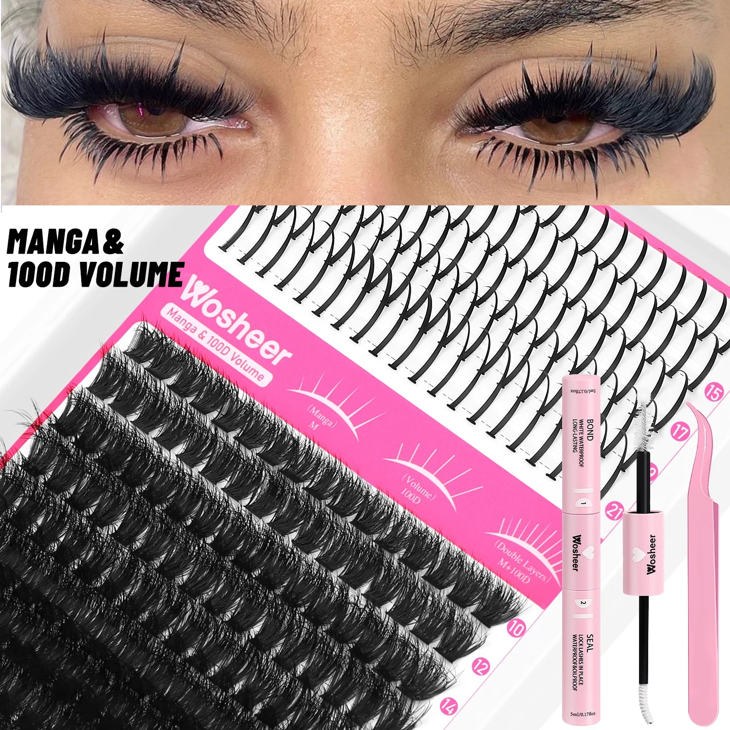 Lash Clusters Kit