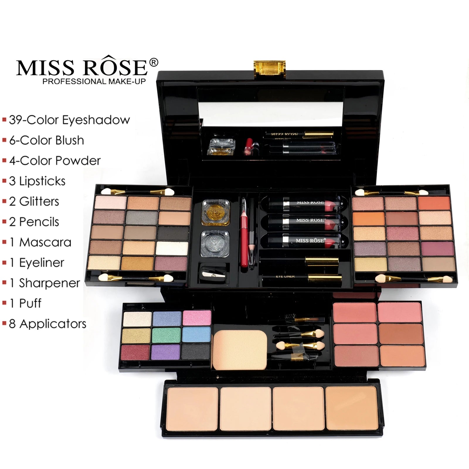 Professional Makeup Kit (58 Colors)