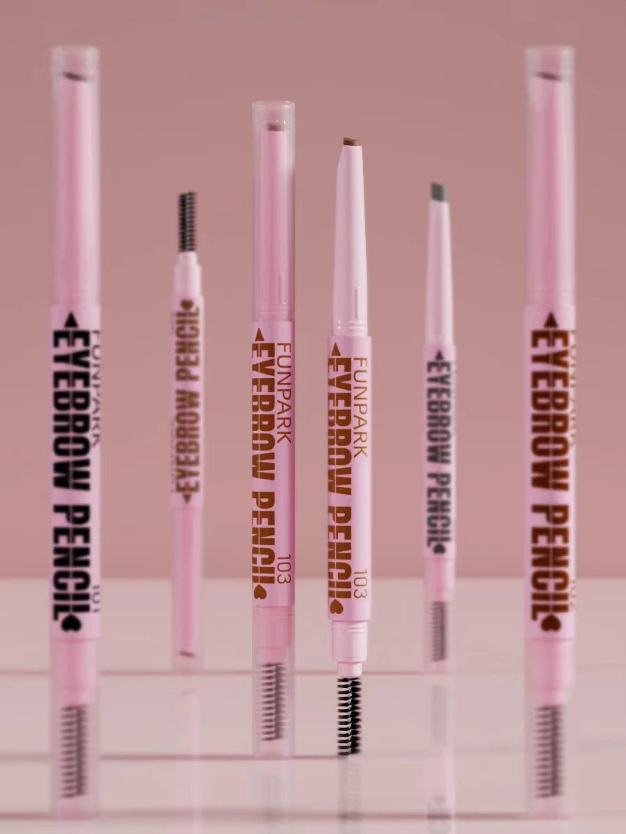 2 in 1 Waterproof Eyebrow Pencil
