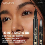 Double-Ended Waterproof Eyebrow Pencil