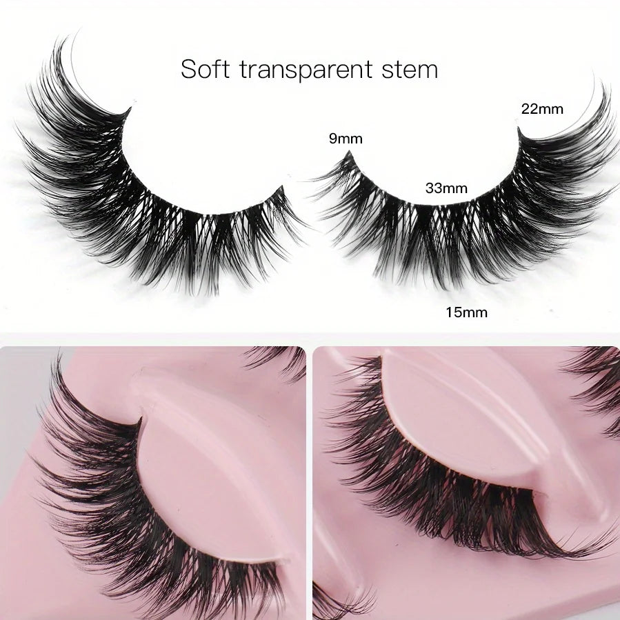 Cat Eye Lashes (15 Pairs)