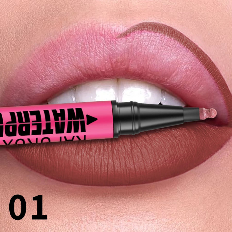 Waterproof Liquid Matte Lipliner Pencil