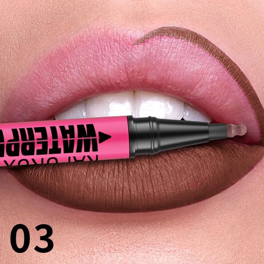 Waterproof Liquid Matte Lipliner Pencil