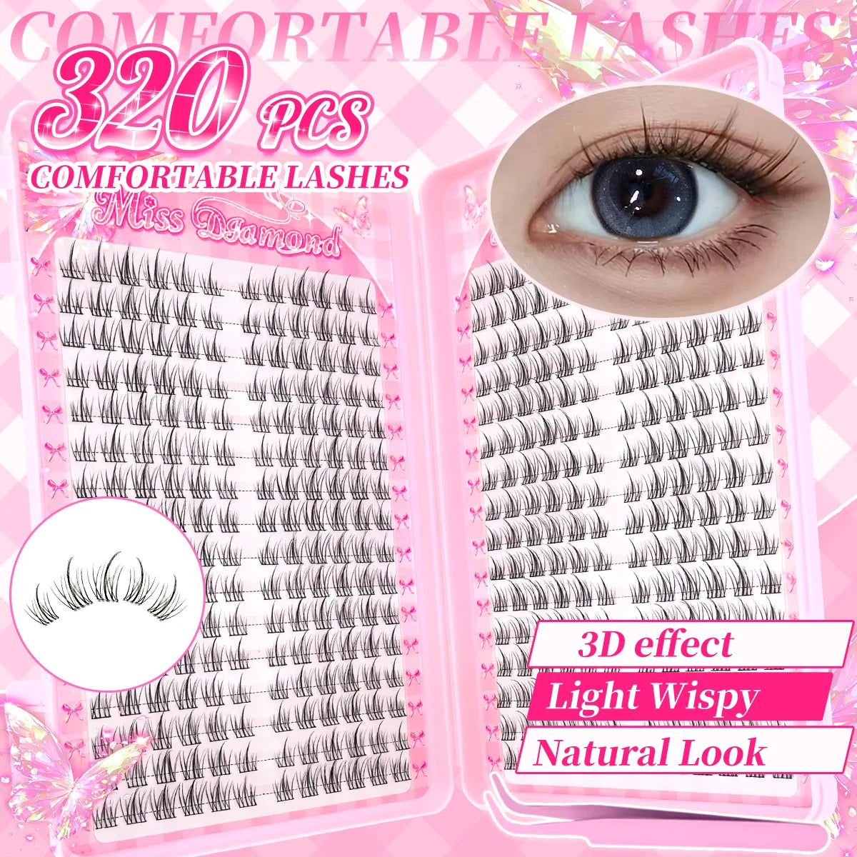 Natural Lightweight C-Curl Lashes