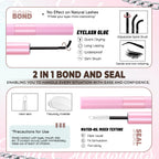 200 Pcs Extensions Eyelash Clusters Kit