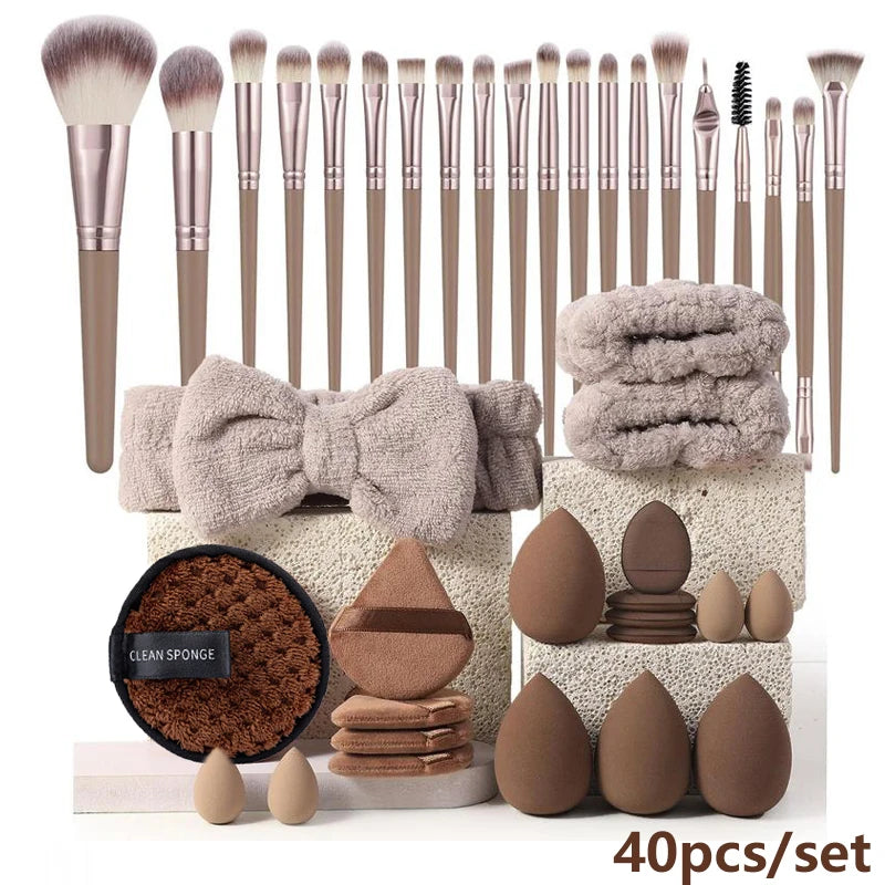 Professional Makeup Brush Set ( 20-40pcs )