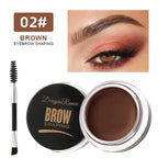 Eyeliner and Eyebrow Cream Gel Waterproof