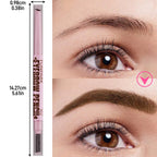 2 in 1 Waterproof Eyebrow Pencil