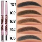 2 in 1 Waterproof Eyebrow Pencil
