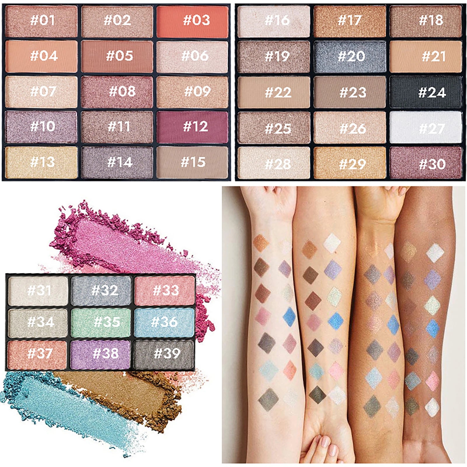 Professional Makeup Kit (58 Colors)