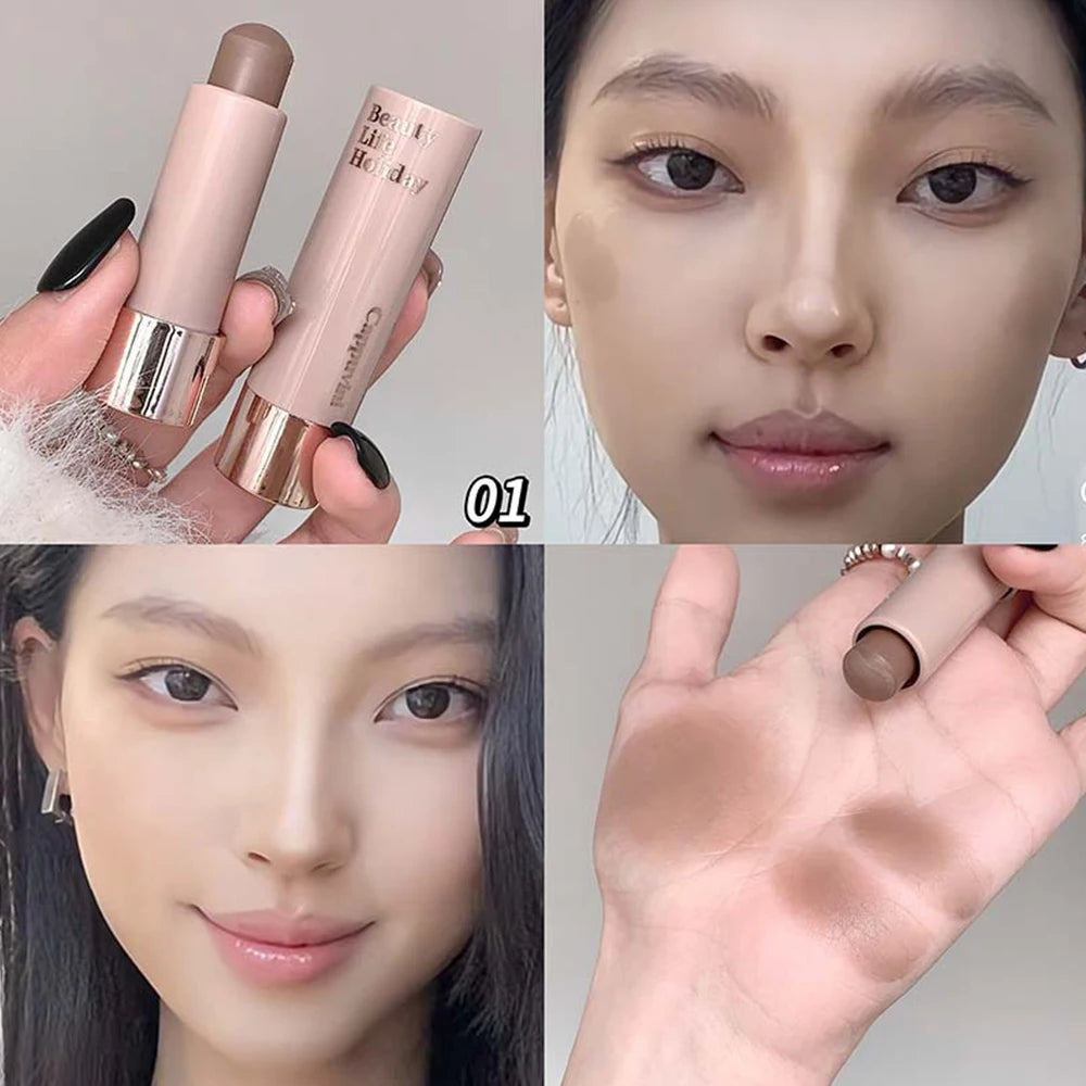 Three-dimensional Contour Stick Natural Matte
