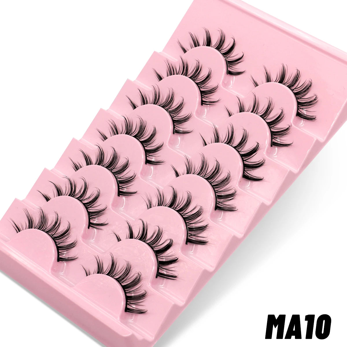 Natural False Eyelashes (5/10 Pairs)