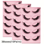 Cat Eye Lashes (15 Pairs)